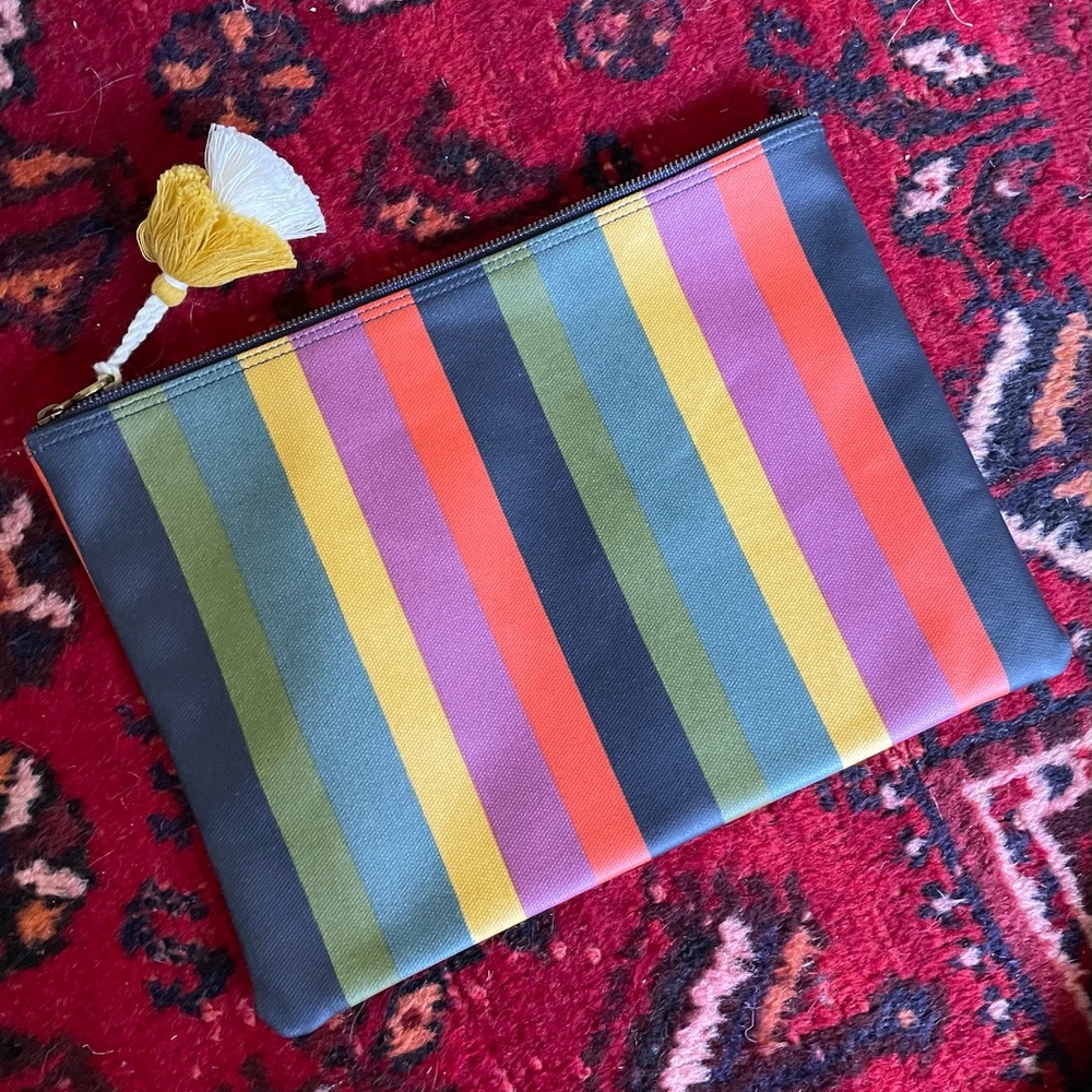 NEW Madewell clutch - rainbow